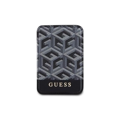 Púzdro Guess G Cube Magsafe Cardslot čierne