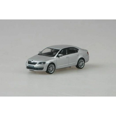 Abrex škoda Octavia III 2012 Stříbrná Brilliant Metalíza 1:43
