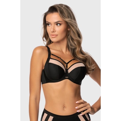 Orhideja Lingerie Bridget nevystužená I čierno-béžová