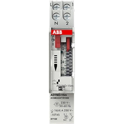 Abb Таймер ABB AD1NO - 15 min, 16 A, 230 V AC (2CSM222471R1000)