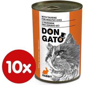 Dibaq DON GATO kočka králík 10 x 415 g