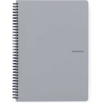 Тетрадка Karton Pastelini А4 60 л. PP ред Сив (1120665-09-8-804)