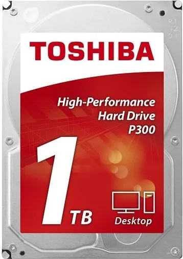 Toshiba P300 3.5 1TB 7200rpm 64MB SATA3 (HDWD110UZSVA)