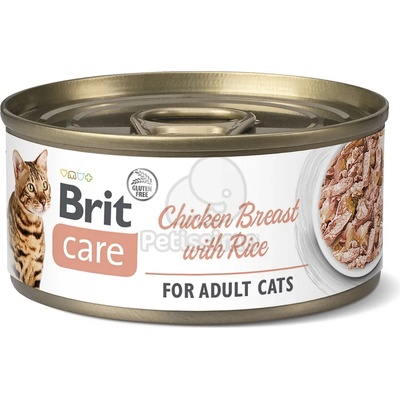 Brit Care Cat Chicken Breast with Rice 6 x 70 г
