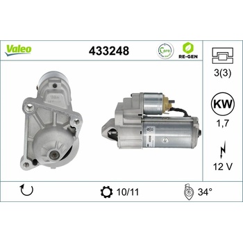 Startér VALEO 433248