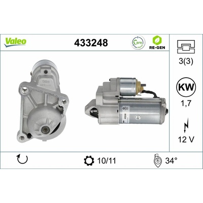 Startér VALEO 433248