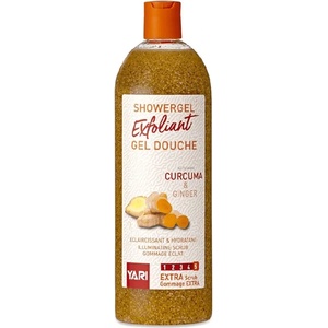 Yari Ексфолиращ душ гел с куркума и джинджифил Yari Exfoliant Shower Gel Curcuma & Ginger, 1000 ml (607650)