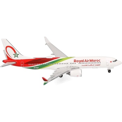 Herpa B737 MAX 8 Royal Air Maroc 2018s Colors 1:500