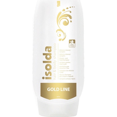 Isolda Gold Line tělový a vlasový šampon 500 ml