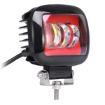  Led бар-халоген, черно с червено 30w 8185