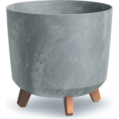 Prosperplast kvetináč Gracia Tubus Beton Effect Sivá 29,8 cm