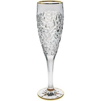 lav LAV Bohemia Jiha BOHEMIA JIHA NICOLETTE GOLD SKLENICE NA ŠAMPAŇSKÉ SADA 6 x 180 ml