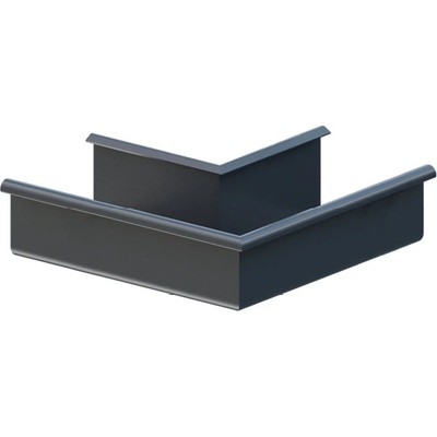 Satjam Kwadra Žľabový roh hranatý 0,6 mm RAL 7016 antracit
