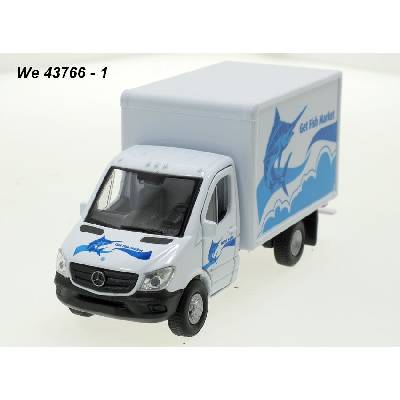 Welly Mercedes-Benz Sprinter Cargo Box code 43766 modely aut bílá 1:34