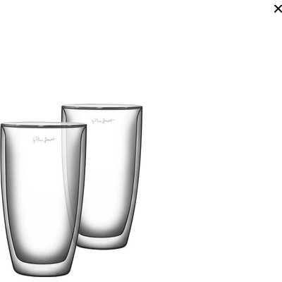 LAMART Sklenený termo pohár VASO 2 x 230 ml