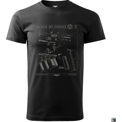 Mars and Arms Glock Schema čierne