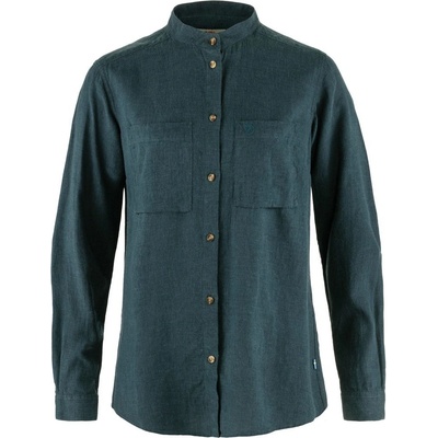 Fjällräven Övik Hemp Shirt LS W mountain blue