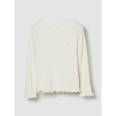 GAP Бебешка риза с ребра GAP GAP | Bezhov | Момичешки | 3 години