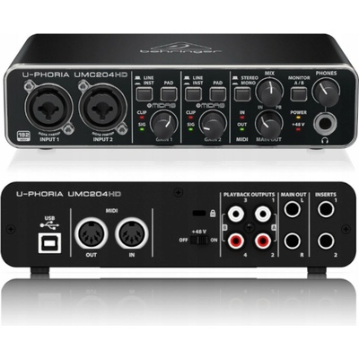 Behringer UMC 204HD – Sleviste.cz
