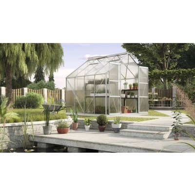 Vitavia Uranus 6700 polykarbonát 6 mm 257 x 258 cm stříbrný + základový rám