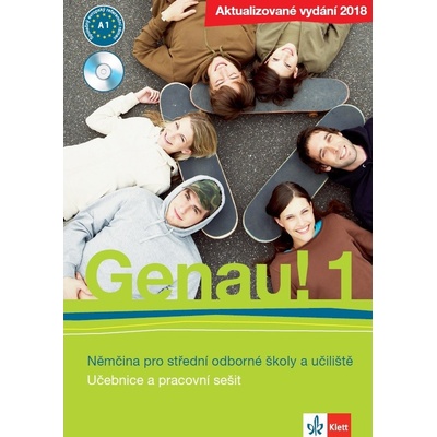 GENAU! 1 2018 - učebnice s pracovním sešitem + CD + BERUF
