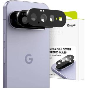 Ringke Протектор за Камерата на Google Pixel 11, Ringke Full Camera Glass 2бр. , Черен (8800380461482)