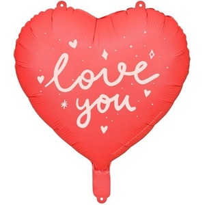 Party Deco Фолиев балон сърце „I Love You (FB171)