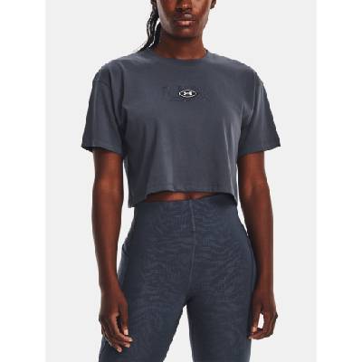 Under Armour Дамска тениска Under Armour UA BRANDED LOGO CROP SS Under Armour | Siv | ЖЕНИ | S