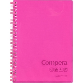Comix poznámkový blok Compera CPA4801 A4 Růžová