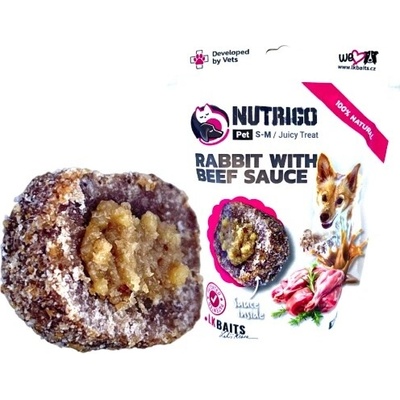 LK Baits PETs NUTRIGO Králík s Hovězí omáčkou S M 150 g