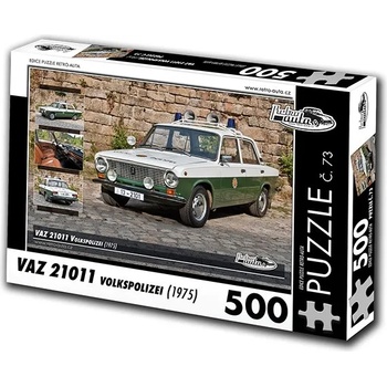 Image 1 of Retro cars - Puzzle VAZ 21011 Volkspolizei (1975) II - 500 piese