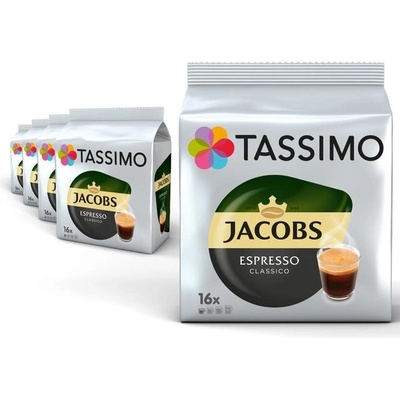 Tassimo Kávové kapsle kapsle Jacobs Espresso 80 nápojů