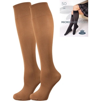 Lady B Micro 50 DEN dámske podkolienky beige