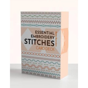 ESSENTIAL EMBROIDERY STITCHES CARD DECK | BARNDEN BETTY (2024)