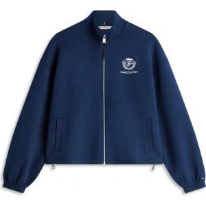 Tommy Hilfiger Поларено горнище с цип TOMMY HILFIGER Women's Full Zip Fleece - Dark N Navy