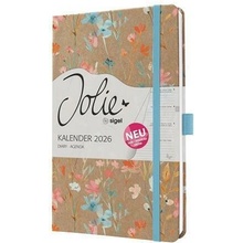 Sigel Jolie J6807 A5 týdenní 2026 Green Floral Serenity