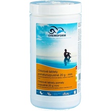 CHEMOFORM Chlórové tablety Mini pomalurozpustné 1 kg