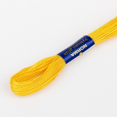 Niťárna Vyšívací příze NORMA / BAVLNKA 1272 oranžová, jednobarevná, 1,5g/15m