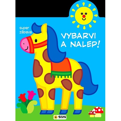 Vybarvi a nalep! koník