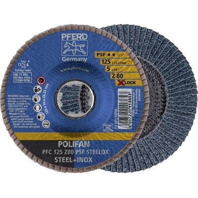 Pferd Vejárovitý brúsny kotúč 125 mm 67668126 10 ks