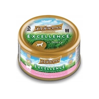 Princess Excellence Kuracie Mäso Tuniak Krevety 70 g