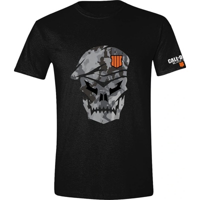 Call of Duty Black Ops 4 Skull With Camo T-Shirt