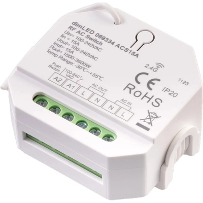 T-LED Spínač dimLED RF ACS15A
