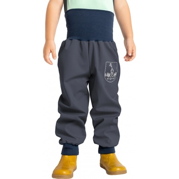 Unuo Batolecí softshellové kalhoty bez zateplení Basic Tm. Šedá