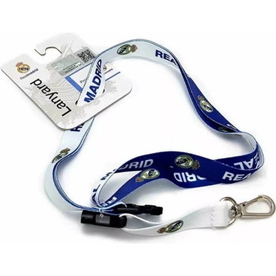 Snúrka na krk Fan-shop REAL MADRID No1 modrá