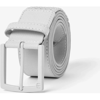 TravisMathew Wanderlust Stretch Woven Belt Micro Chip světle šedý