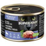 RAFI Super Rafi Cat Adult P&F Quail and Rabbit liver 185 г