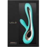 LELO Soraya 2 - вибратор с клитор стимулатор - водоустойчив - тюркоаз