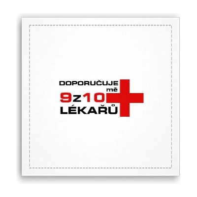 Fotoobraz 40x40 cm Doporučuje mě ...