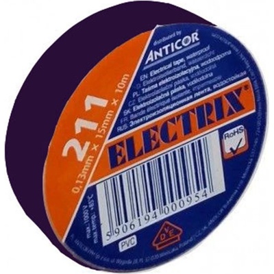 Anticor Izolačná páska PVC 15 mm x 10 m fialová
